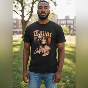 Tupac Graphic Tee NWOT | Hip‑Hop Legend Shirt | Various Sizes Streetwear